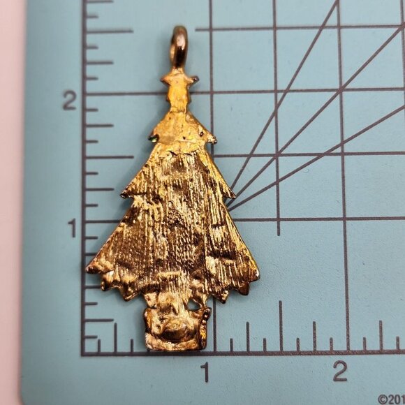 Enamel Christmas Tree Pendant - Picture 3 of 4